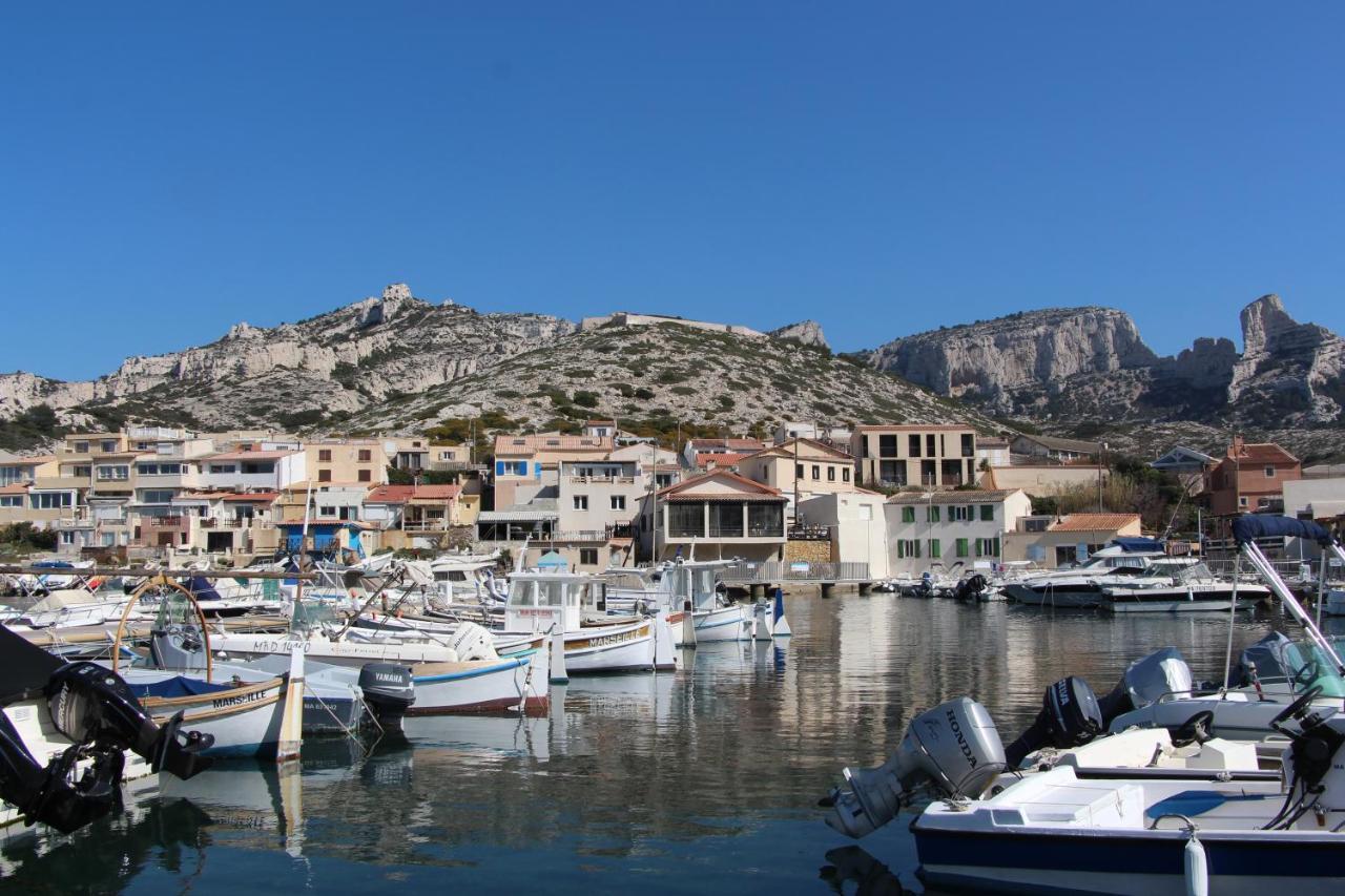 Charmant Cabanon Aux Goudes A Marseille Avec Vue Mer Exterior photo